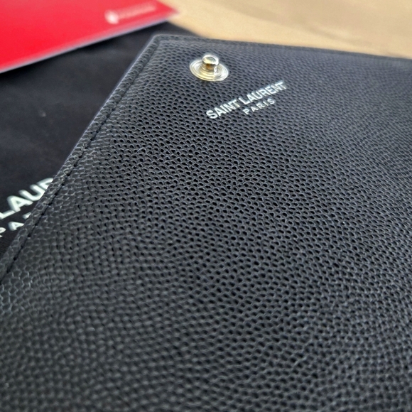 *Authentic* Saint Laurent Monogram Wallet Chain Purse - Picture 4 of 6